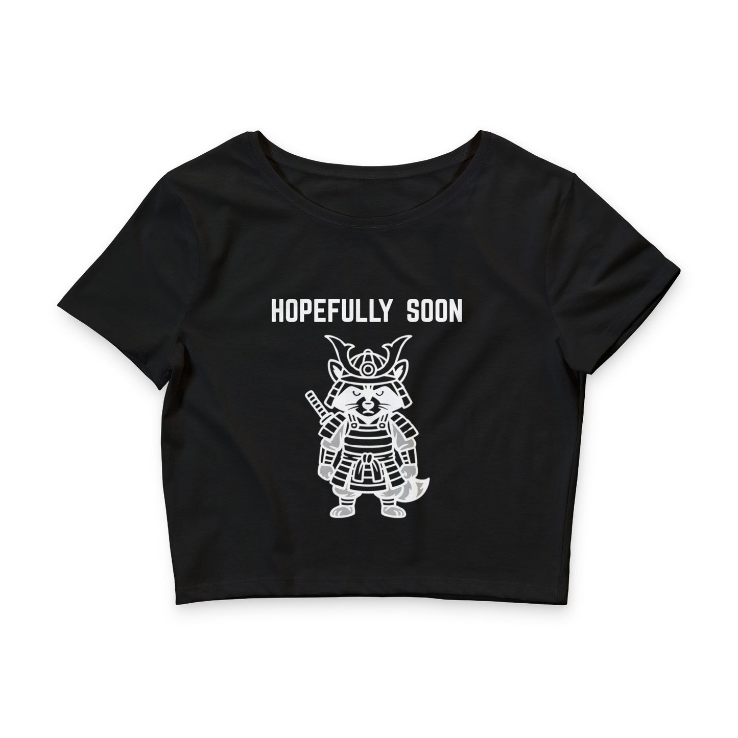 Hopefully Soon Crop Tee